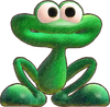 Official artwork of a Glubbit in Yoshi and the Mysterious Book