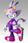Artwork of Blaze the Cat for Mario & Sonic at the Olympic Games