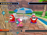 Toadette in Dance Dance Revolution: Mario Mix