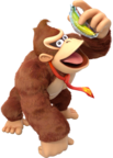 Artwork of Donkey Kong from Donkey Kong Country: Tropical Freeze