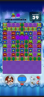 Stage 363 from Dr. Mario World