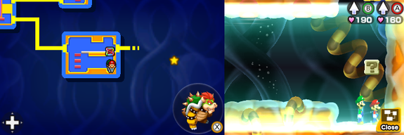 Block 44 in Energy Hold of Mario & Luigi: Bowser's Inside Story + Bowser Jr.'s Journey.