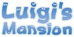 English logo for Luigi's Mansion