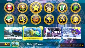 Mario Kart 8 Deluxe Music menu