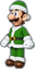Luigi's Santa Outfit icon in Mario Kart Live: Home Circuit