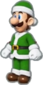 Luigi's Santa Outfit icon in Mario Kart Live: Home Circuit