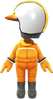 Orange Mii Racing Suit