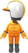 The Orange Mii Racing Suit from Mario Kart Tour