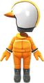 Orange Mii Racing Suit