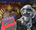 The course icon of the Trick variant with Metal Mario