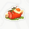 A sticker in Mario Kart World