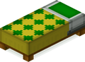 Green Bed