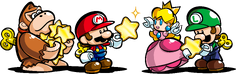 Artwork from Mario vs. Donkey Kong: Tipping Stars.