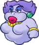 Flurrie's idle sprite from Paper Mario: The Thousand-Year Door