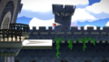 Mario transforms into Plane Mode at Hooktail Castle.