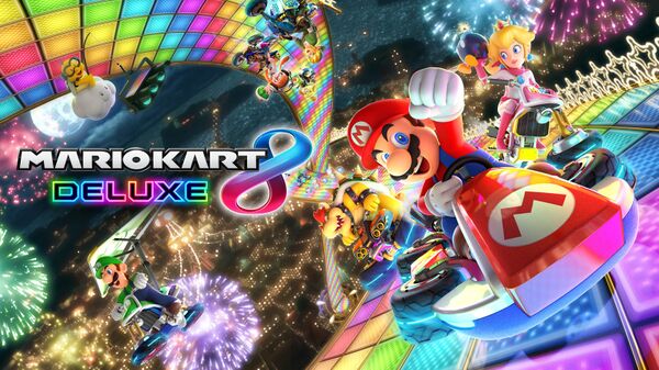 Picture shown once the player matches all cards in a Mario Kart 8 Deluxe-themed Memory Match-up activity