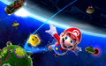 Key artwork for Super Mario Galaxy