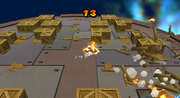 More Crate Burning at Upside Dizzy Galaxy.