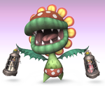 Artwork of Petey Piranha from Super Smash Bros. Brawl