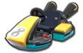Larry Koopa's Standard Kart body from Mario Kart 8
