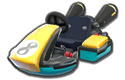 Larry Koopa's Standard Kart body from Mario Kart 8