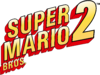 International logo for Super Mario Bros. 2 as it appears on the Nintendo Entertainment System box art.