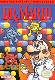 The NES front cover version of the game Dr. Mario