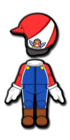 Mario Mii racing suit from Mario Kart 8 Deluxe