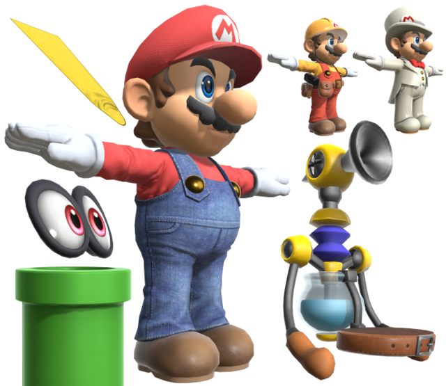 Filemario Ssbu Modelpng Super Mario Wiki The Mario Encyclopedia 1693