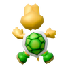 Model of a Climbing Koopa from New Super Mario Bros. 2. The empty space around the model is to facilitate easy placement alongside artwork of other enemies from the game.