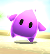 An unused purple Luma