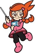 Artwork of Penny from WarioWare: D.I.Y.