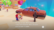 The location of a Power Moon in Super Mario Odyssey