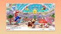 A card set in Rainbow Galleria featuring Mario, Donkey Kong, and Toad