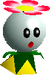 Screen-cropped model of a Spindrift from Super Mario 64.