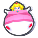 Balloon Peach Standee from Super Mario Bros. Wonder