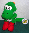 1997 BD&A Yoshi plush, with red shoes.
