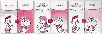 A translation guide for Yoshis.