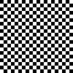 Checkered flag pattern stamp, from Mario Kart 8.
