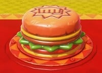 A Burger Switch in Donkey Kong Bananza