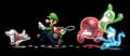 Luigi, Polterpup, and ghosts