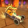 Bowser drifting in the Dasher II