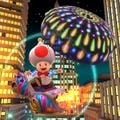 Toad (Party Time) in the Glam Bruiser with the Fireworks Parachute on New York Minute 2