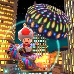 Fireworks Parachute - Super Mario Wiki, the Mario encyclopedia