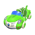 Green Cat Cruiser from Mario Kart Tour