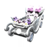 Silver Flower Kart from Mario Kart Tour