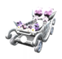 Silver Flower Kart from Mario Kart Tour