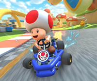 The icon of the Luigi Cup challenge from the Halloween Tour and the Dry Bones Cup challenge from the 1st Anniversary Tour in Mario Kart Tour