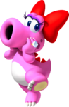 Artwork of Birdo in Mario Party 9 (later used in Mario & Sonic at the Rio 2016 Olympic Games, Mario Kart Tour and Mario Party Superstars)