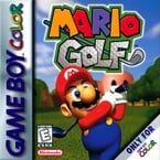North American box art for Mario Golf on Game Boy Color